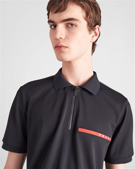 prada polo shirt mens|prada polo shirt price.